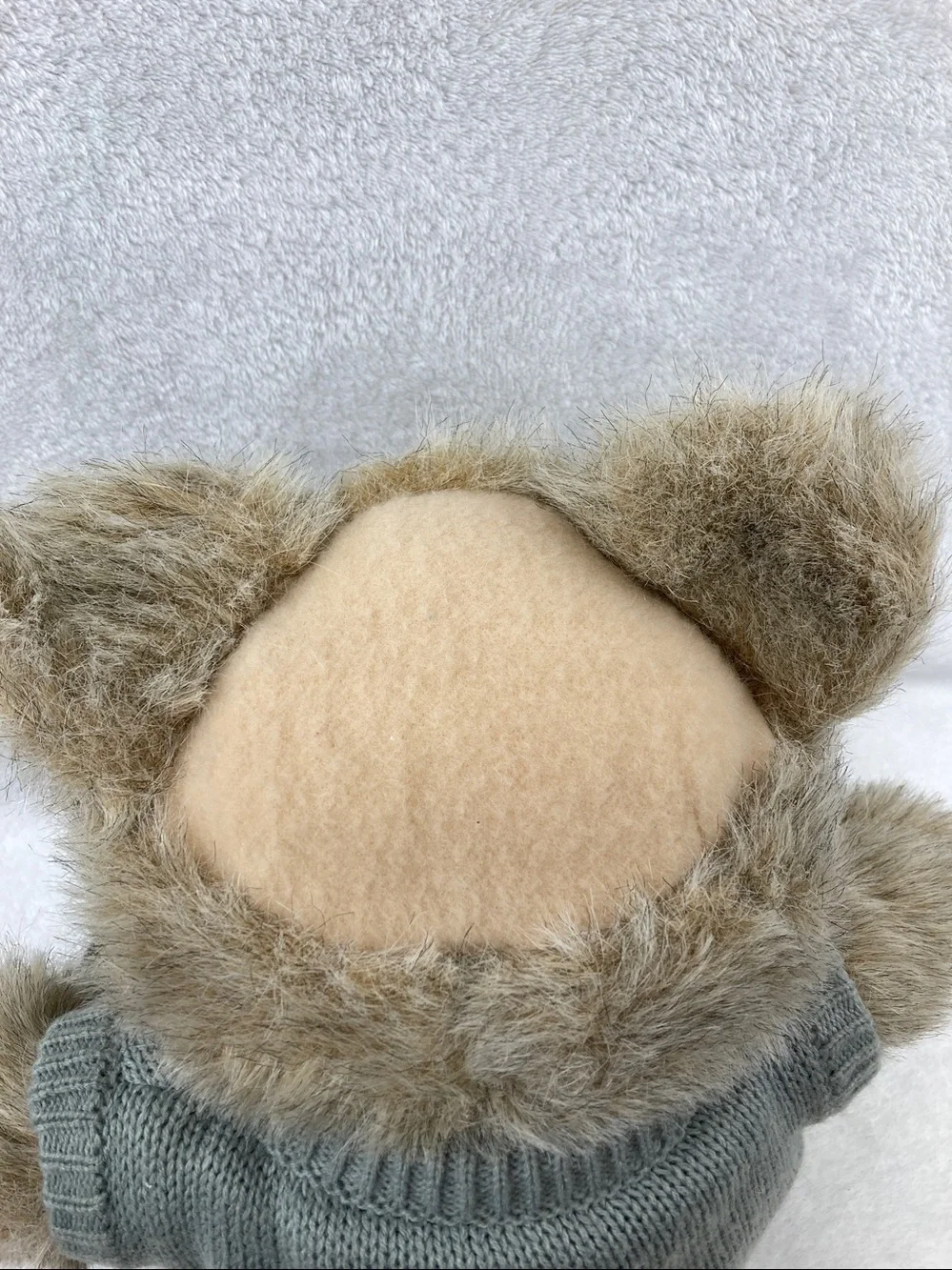 VTG 1985 Heartline Grandpa Bear Plush Stuffed Animal Toy 18” Balding
